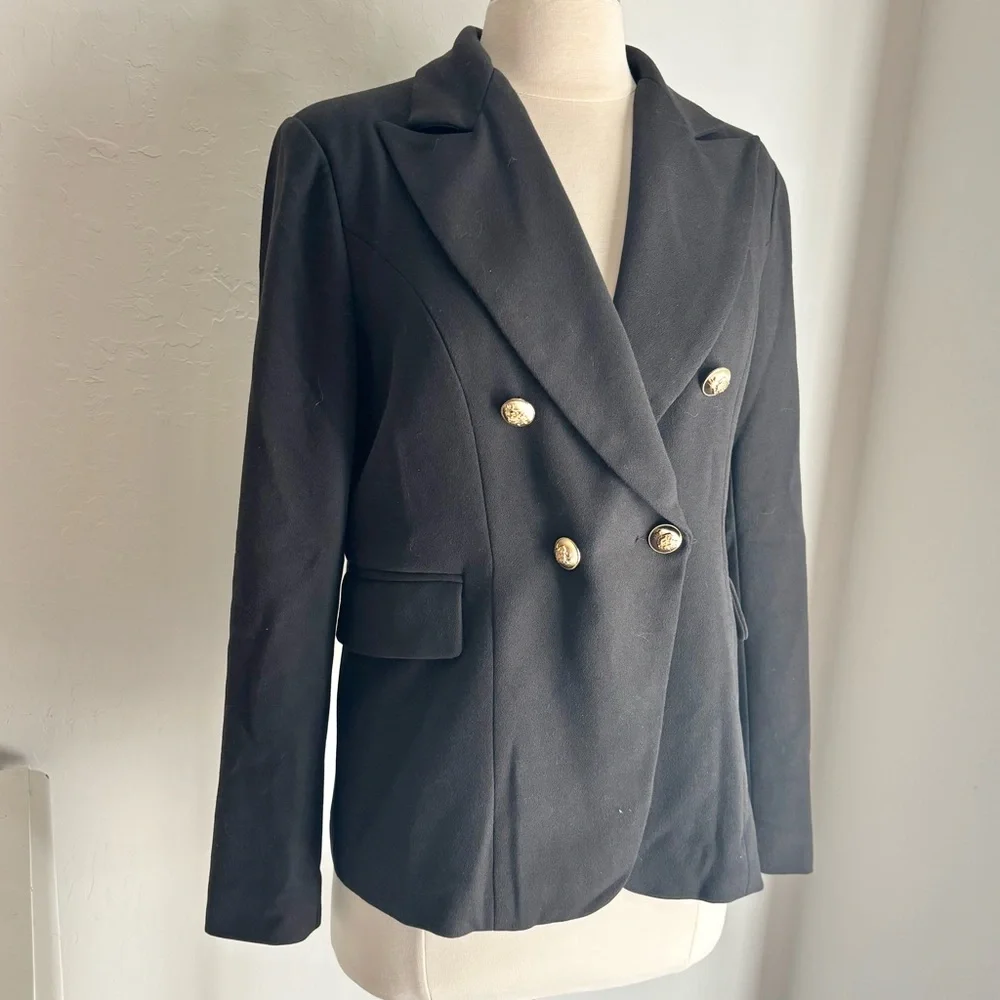 LAST CHANCE Lioness Palermo Blazer in Black, Medium